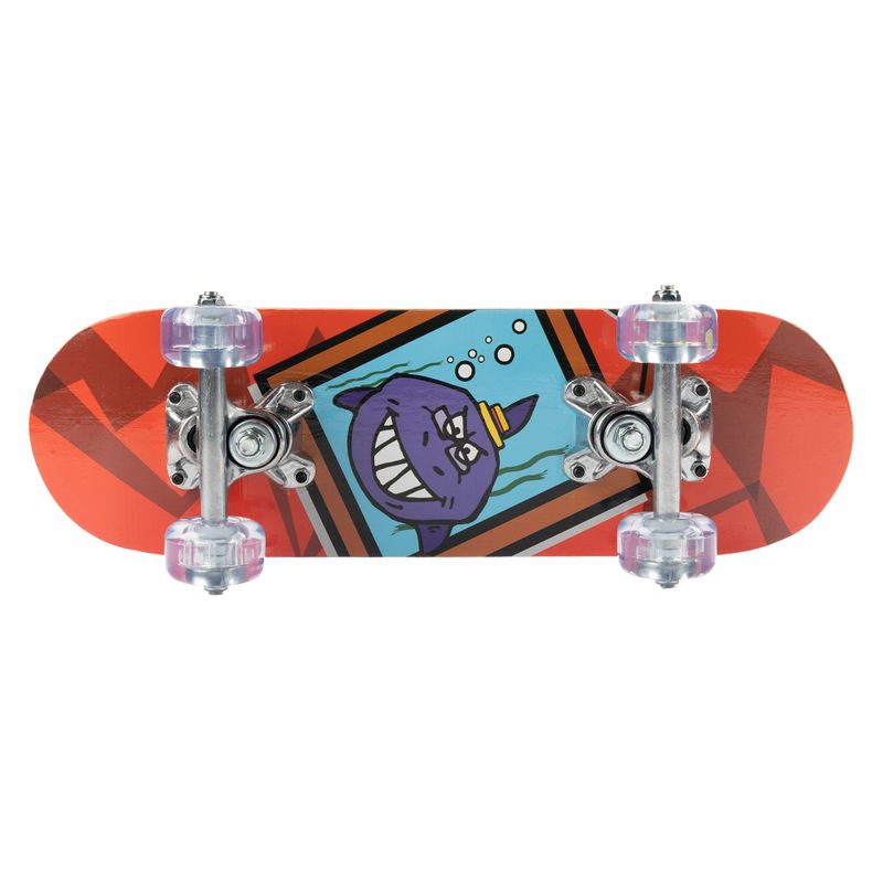 Детски класически скейтборд Mechanics Mini 17 orange MIN17