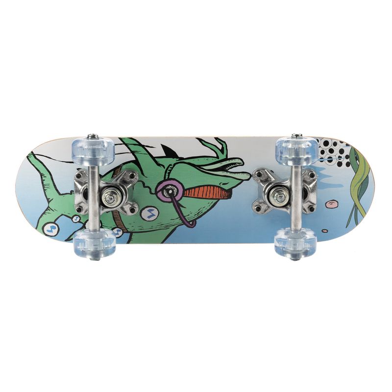Детски класически скейтборд Mechanics mini 17 blue MIN17