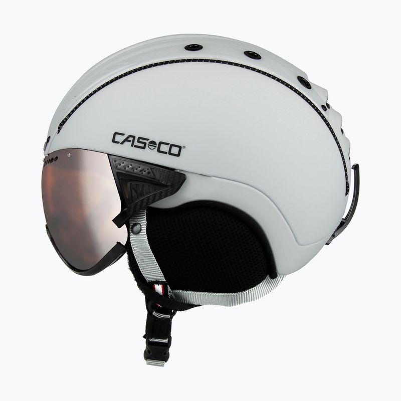 Ски каска CASCO SP-2 Visier бяла 07.3707 10