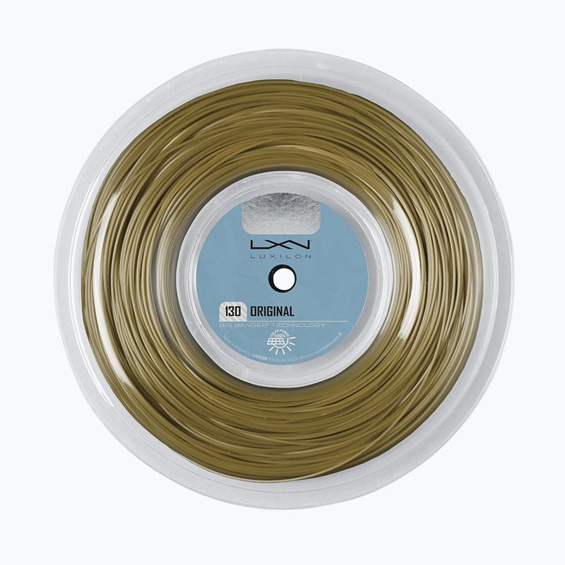 Тенис корда Luxilon Original 130 Reel 200 m злато WRZ990900