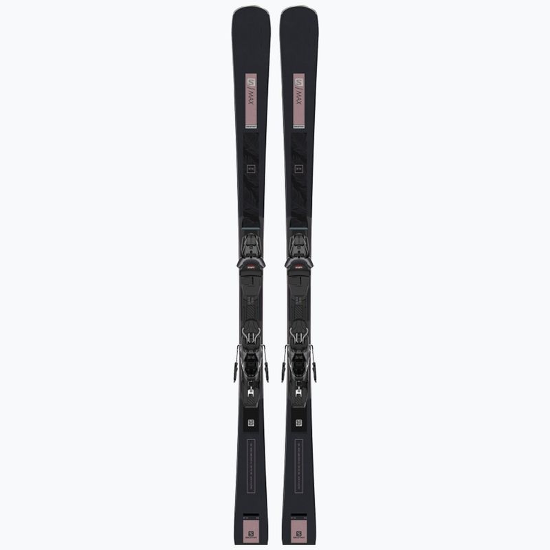 Дамски ски за спускане Salomon S/Max W 10 black + M11 GW L41135000/L4113210010 10