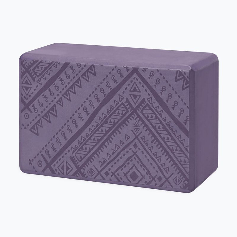 Куб за йога Gaiam лилав 63682 9