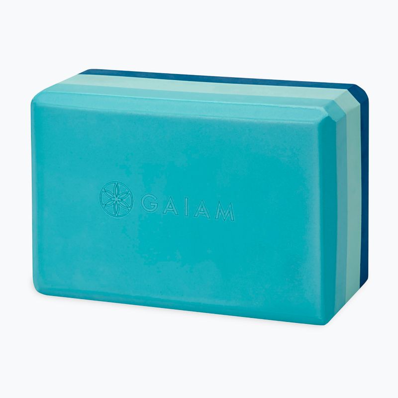 Куб за йога Gaiam син 62912 10
