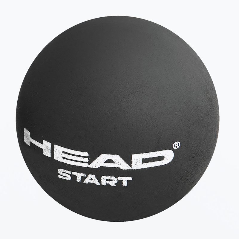 Топка за скуош HEAD Start Squash Ball черна 2