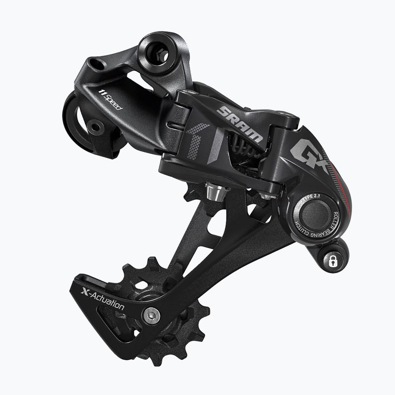 Заден дерайльор SRAM AM RD GX 1X11SPD Дълъг сепаратор черен 00.7518.081.000