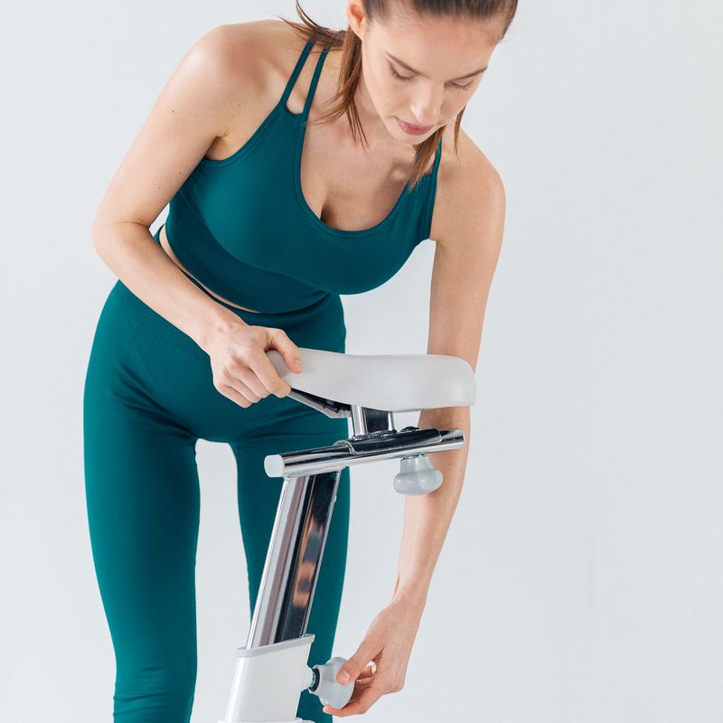 Стационарен велосипед XTREXO бял EB300 15