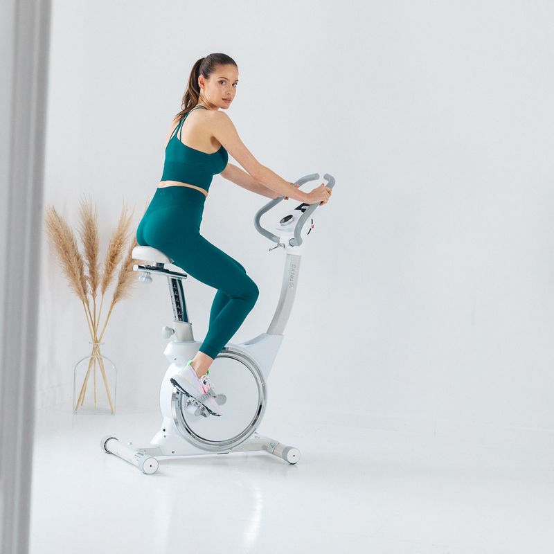 Стационарен велосипед XTREXO бял EB300 17