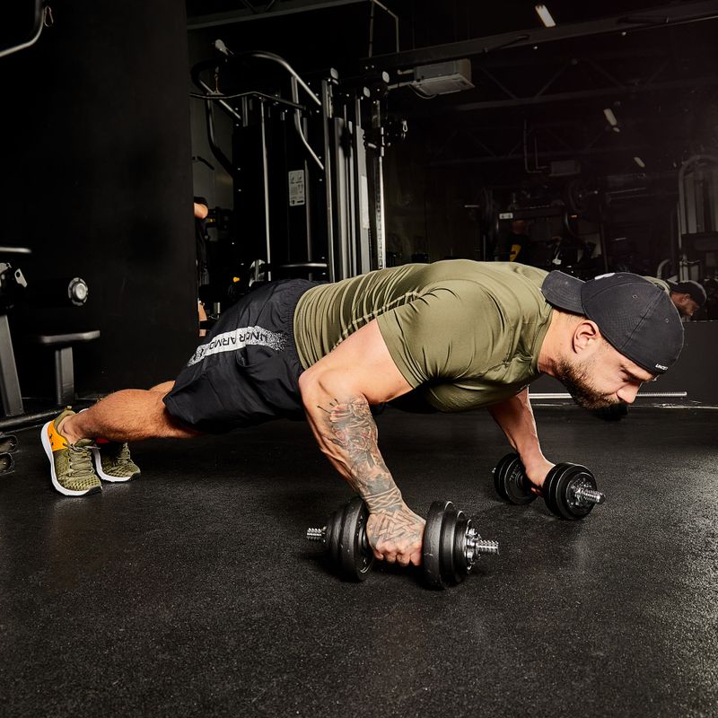 XTREXO DK50 50kg комплект дъмбели с щанга 9