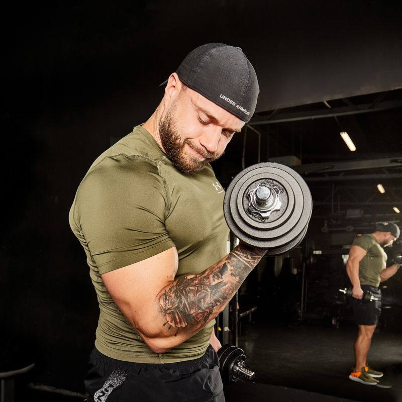 XTREXO DK50 50kg комплект дъмбели с щанга 7