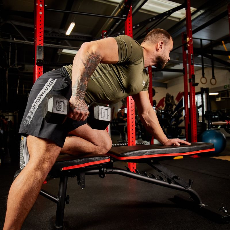 Гумиран дъмбел XTREXO Hex HXD100 10 kg 8