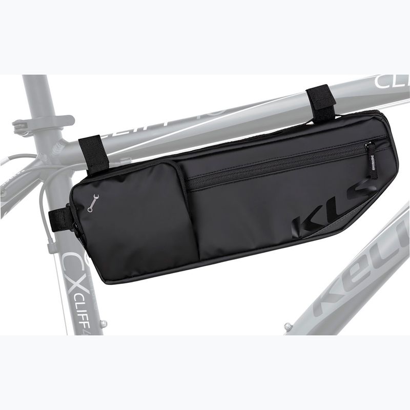 Чанта за рамка на велосипед Kellys Maya 2,8 l black 2