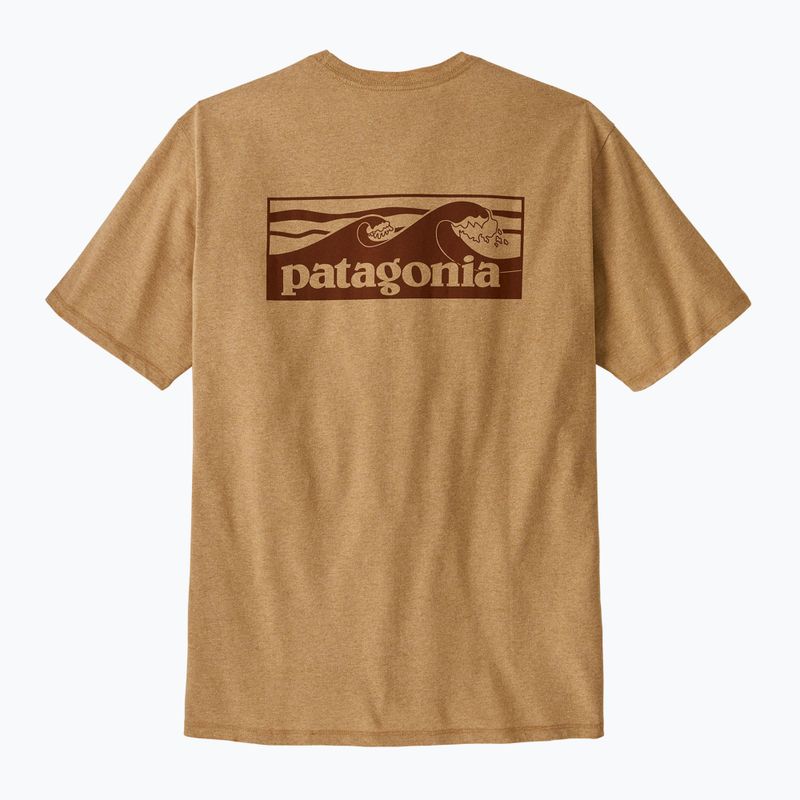 Мъжка тениска Patagonia Boardshort Logo Pocket Responsibili talon gold 3