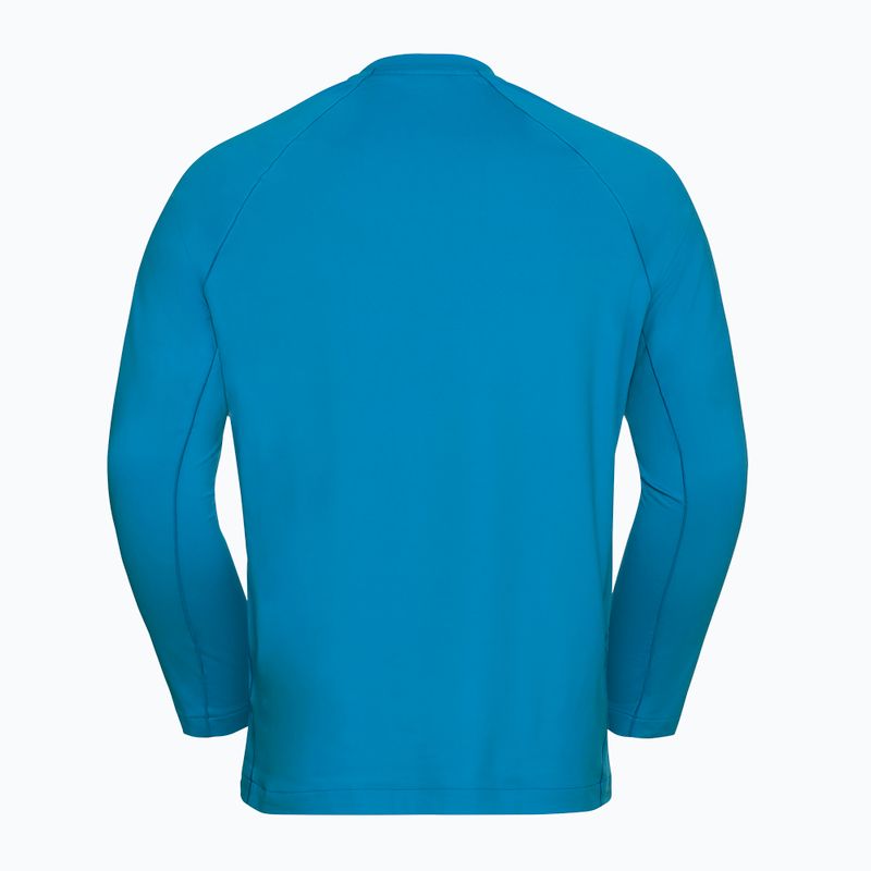 Мъжка блуза с дълъг ръкав Jack Wolfskin Prelight Trail Crew aurora blue 6