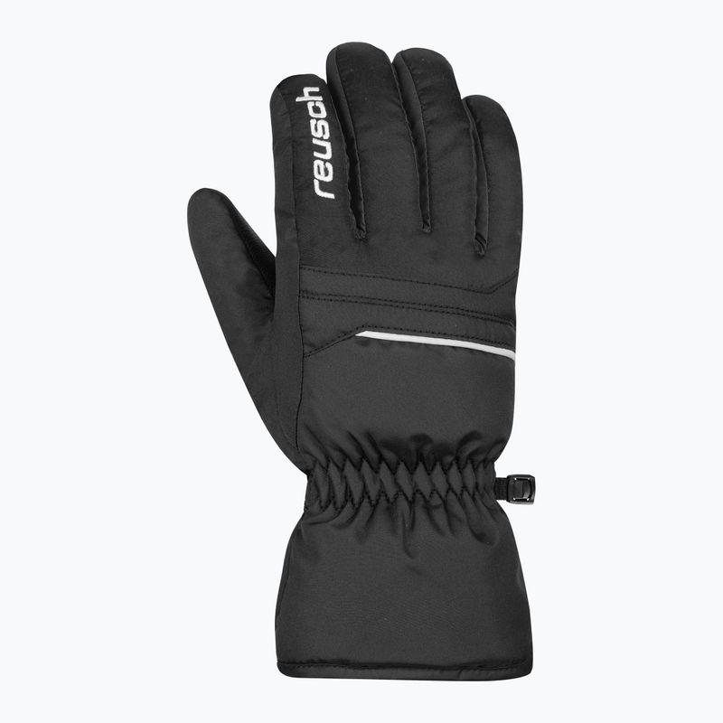 Детски скиорски ръкавици Reusch Alan Junior black/white 3