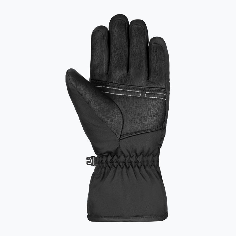 Детски скиорски ръкавици Reusch Alan Junior black/white 4