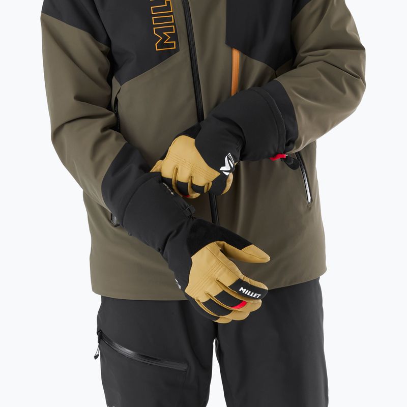 Мъжки скиорски ръкавици Millet Cosmic GTX brown 7