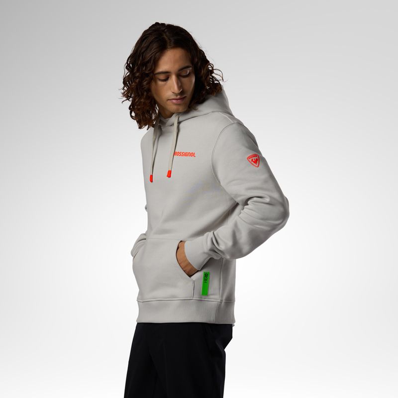 Мъжки суитшърт Rossignol Hero Hoodie light grey 4