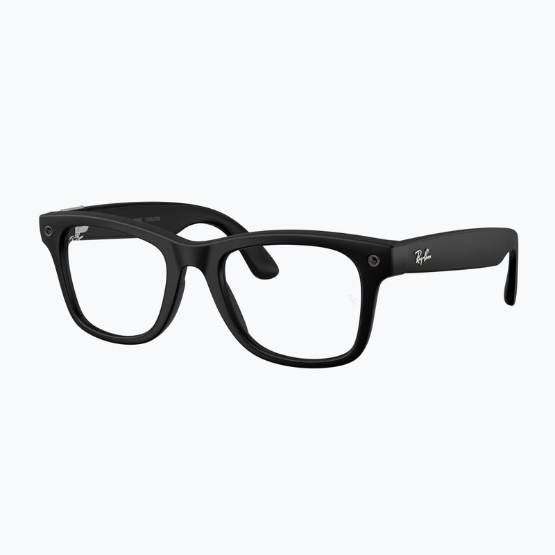 Очила с камера Ray-Ban Meta Wayfarer matte black/trs g.green