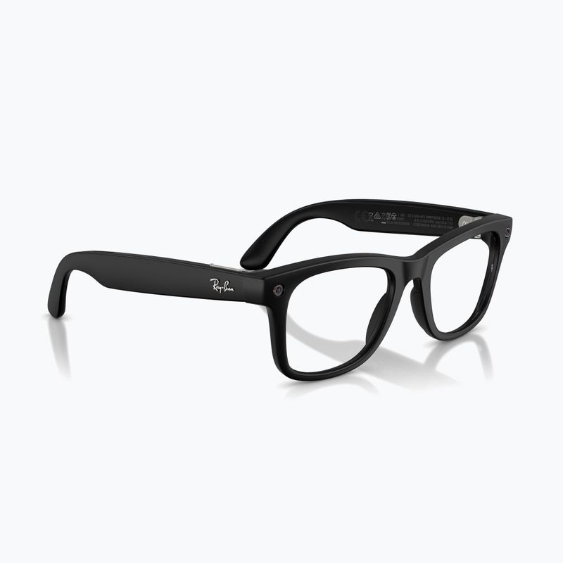 Очила с камера Ray-Ban Meta Wayfarer matte black/trs g.green 4