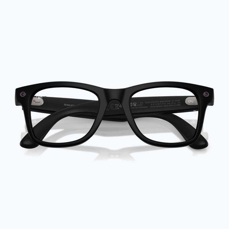 Очила с камера Ray-Ban Meta Wayfarer matte black/trs g.green 6