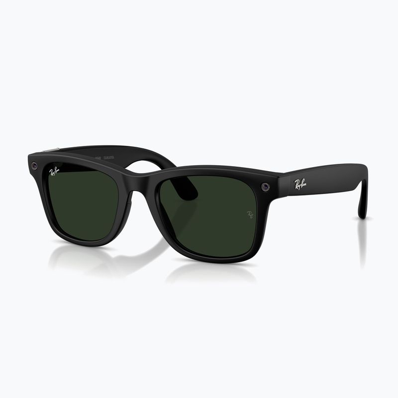 Очила с камера Ray-Ban Meta Wayfarer matte black/trs g.green 7