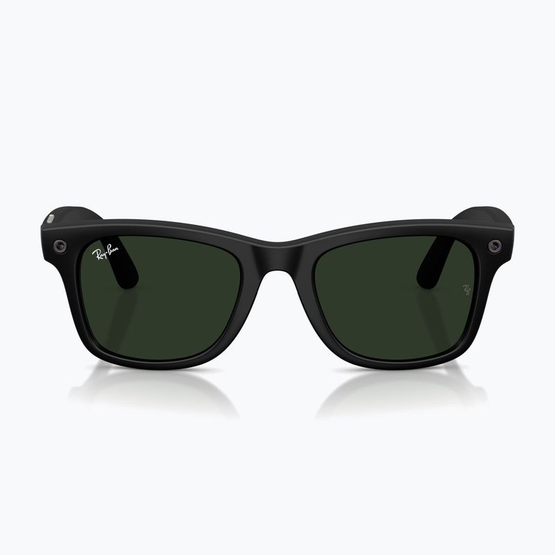 Очила с камера Ray-Ban Meta Wayfarer matte black/trs g.green 8
