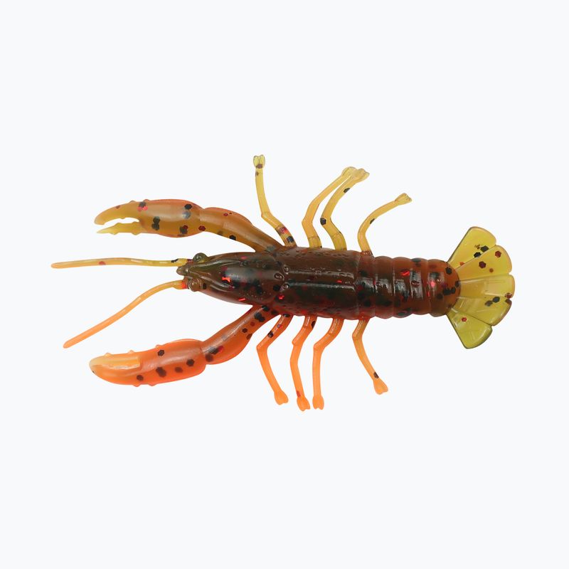 Przynęta gumowa Relax Crawfish 2 Laminated 4 szt. Червена диня, черен блясък / оранжев CRF2