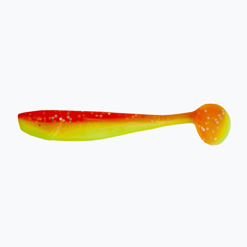Przynęta gumowa Relax Kingshad 3 Laminated 4 szt. Оранжево-сребърен блясък / коприна KS3