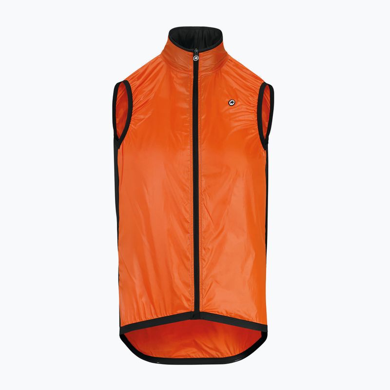 Мъжка колоездачна жилетка ASSOS Mille GT Wind Orange 13.34.338.49