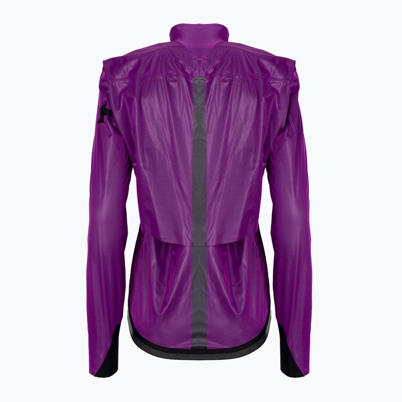 Дамско яке за колоездене ASSOS Dyora RS Rain purple 12.32.372.4B 2