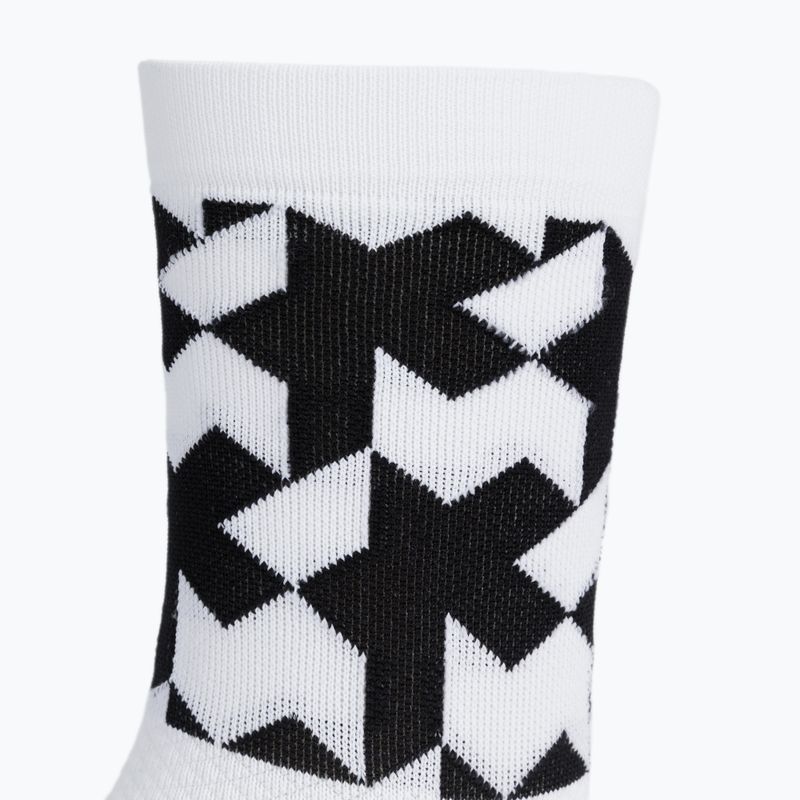 ASSOS Монограмни чорапи за колоездене бели P13.60.695.57 6