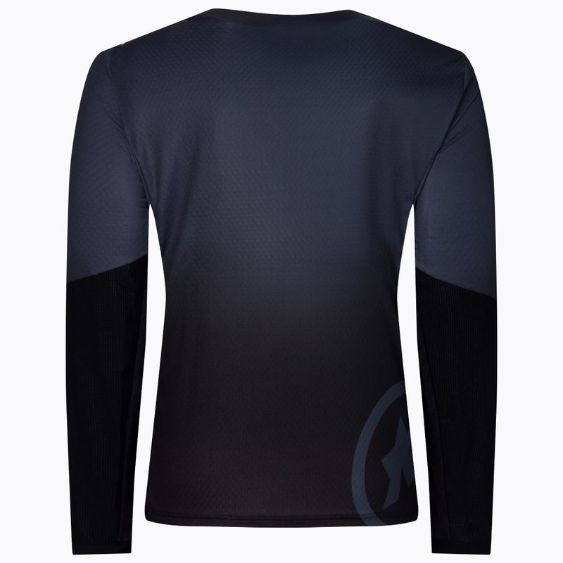 Мъжко колоездачно трико ASSOS Trail Jersey T3 LS сиво 51.24.210.70 2