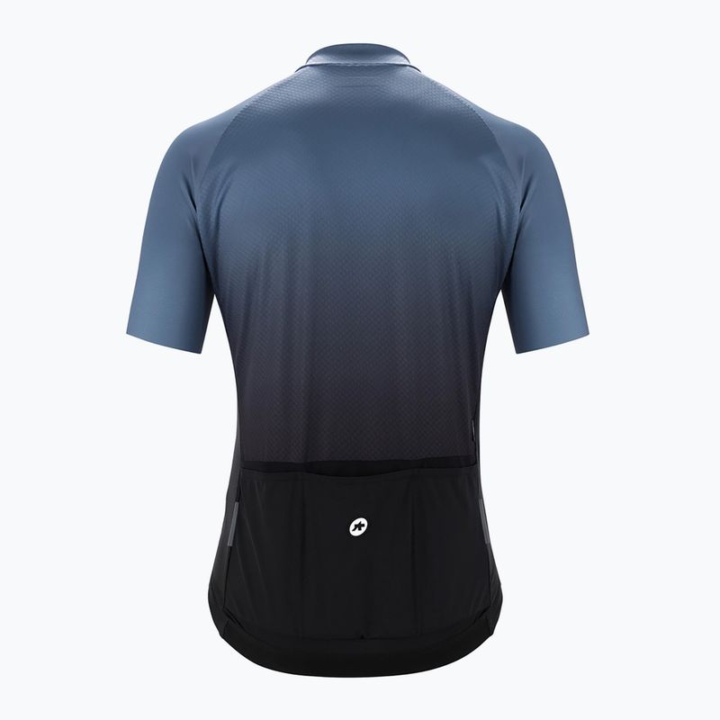 Мъжко колоездачно трико ASSOS Mille GT Jersey C2 Shifter black/blue 11.20.311.2N 2