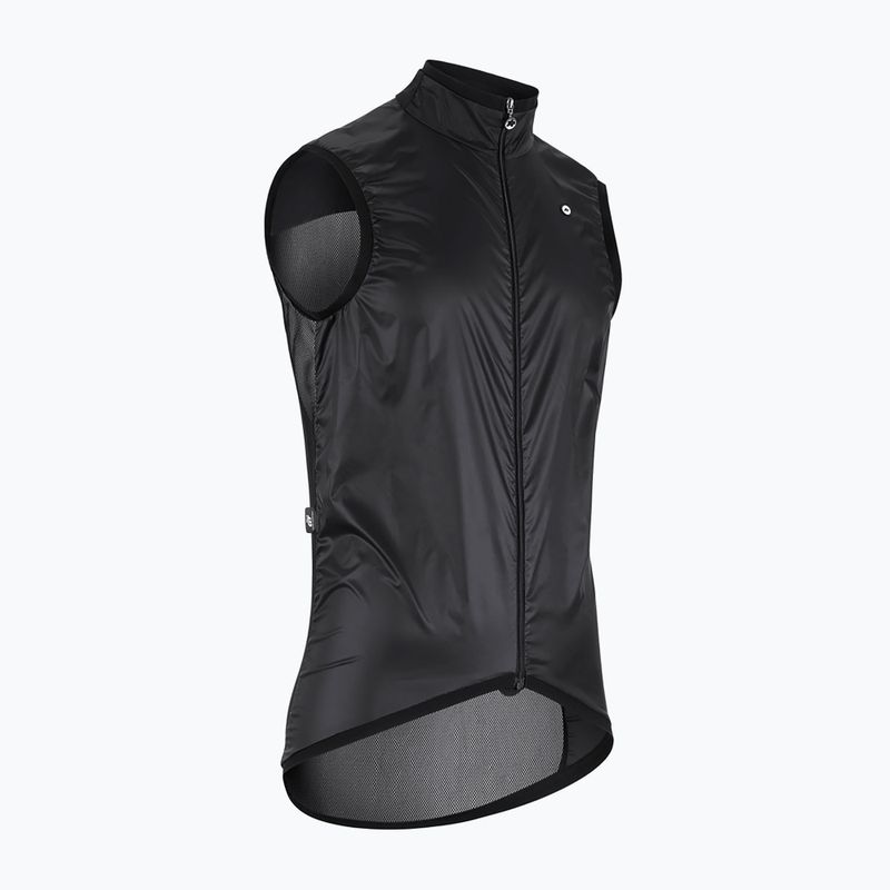 ASSOS Mille GT Wind C2 черна мъжка колоездачна жилетка 2