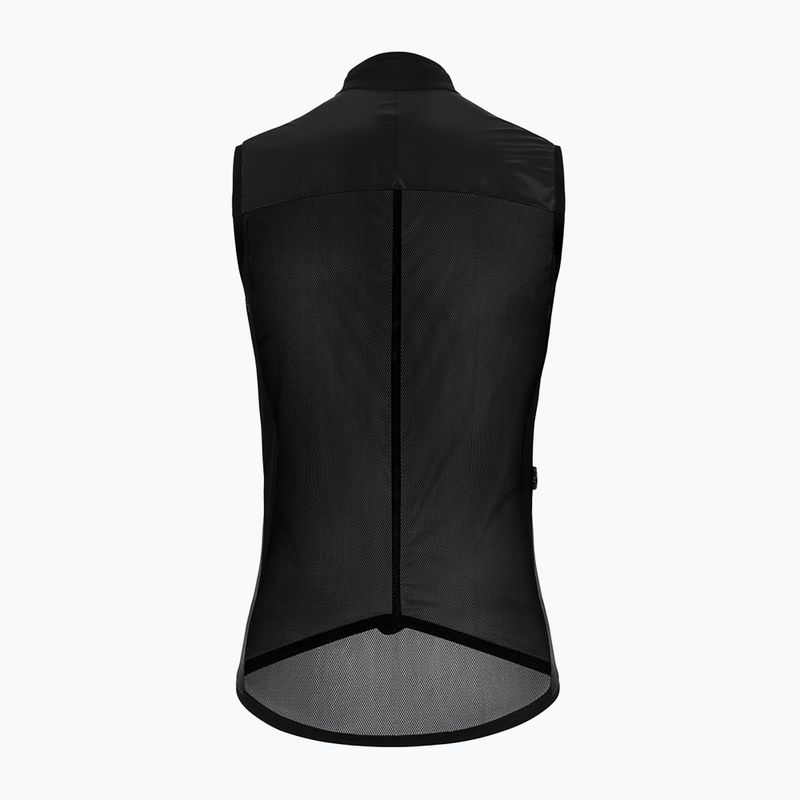 ASSOS Mille GT Wind C2 черна мъжка колоездачна жилетка 3