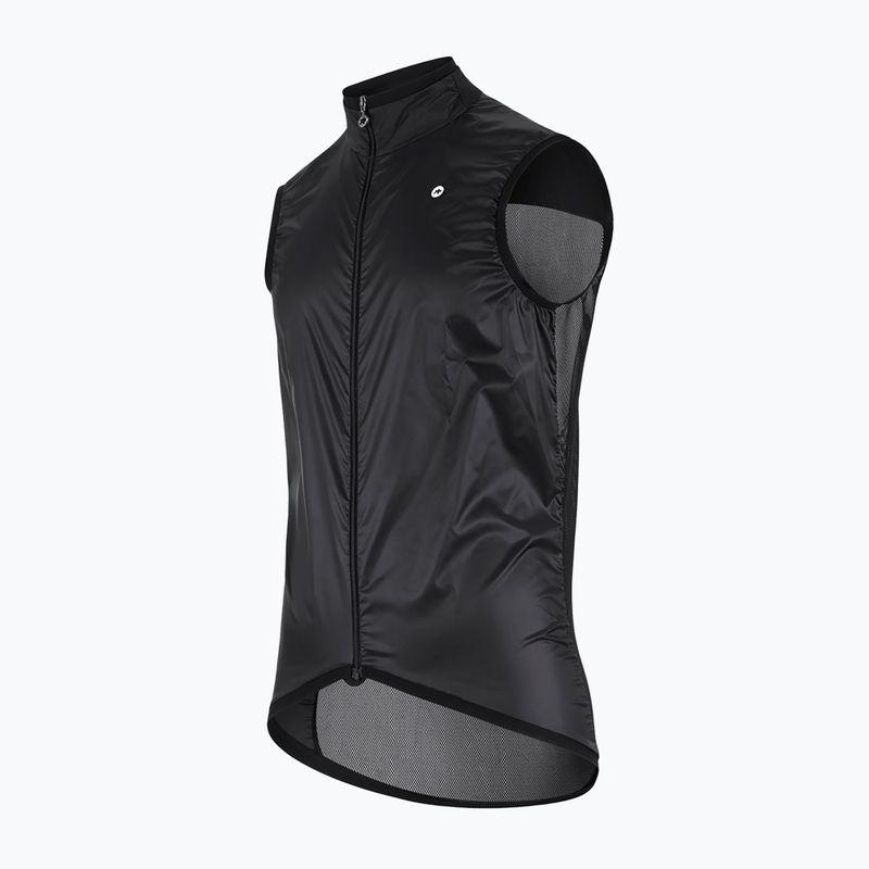 ASSOS Mille GT Wind C2 черна мъжка колоездачна жилетка 4