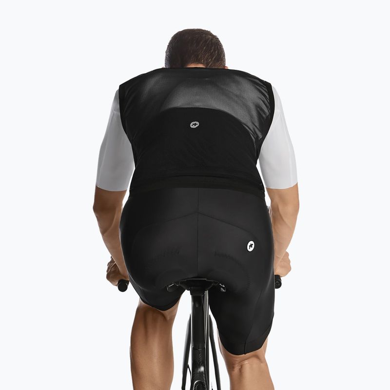 ASSOS Mille GT Wind C2 черна мъжка колоездачна жилетка 6