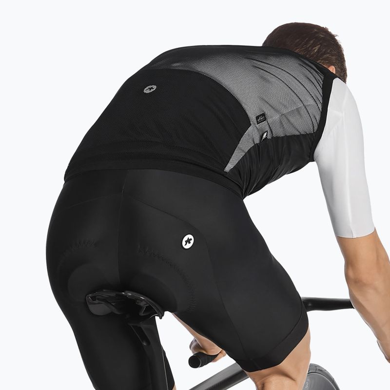 ASSOS Mille GT Wind C2 черна мъжка колоездачна жилетка 7