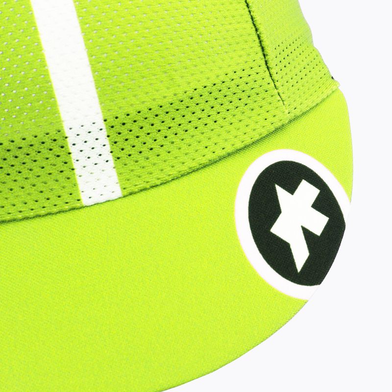 Велосипедна шапка под каска ASSOS Cap жълт P13.70.755.3F.OS 5