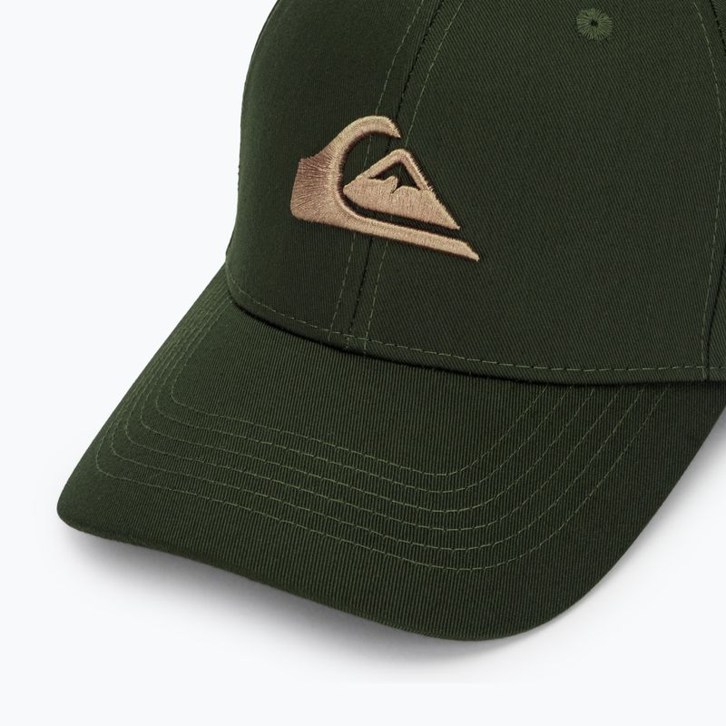 Мъжка шапка с козирка Quiksilver Decades dark olive 3