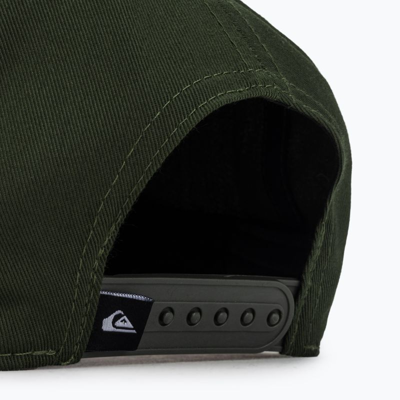 Мъжка шапка с козирка Quiksilver Decades dark olive 4