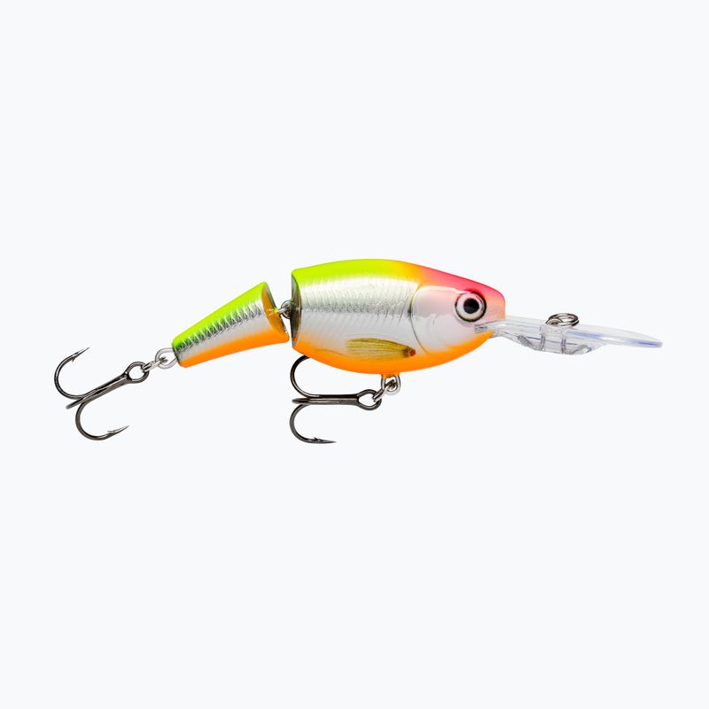 Воблер Rapala Jointed Shad Rap clowon silver