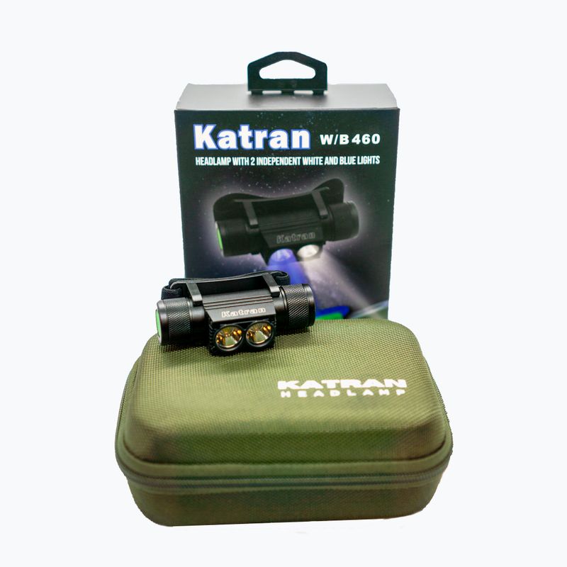 Фенер за глава Katran W / B460 черен 2