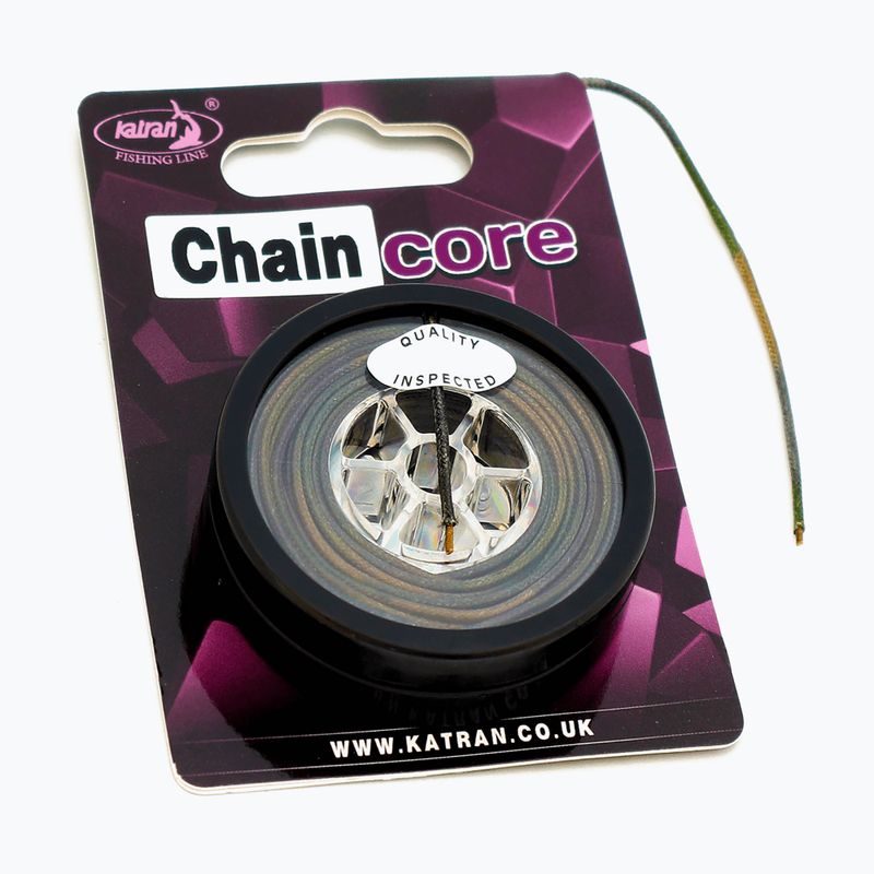 Leadcore Katran Comodo Chain Core камуфлажна зелена оплетка за шаран 2