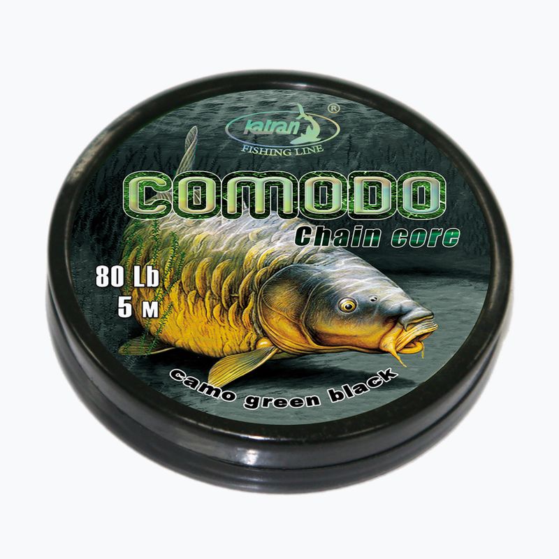 Plecionka karpiowa Leadcore Katran Comodo Chain Core camo brown
