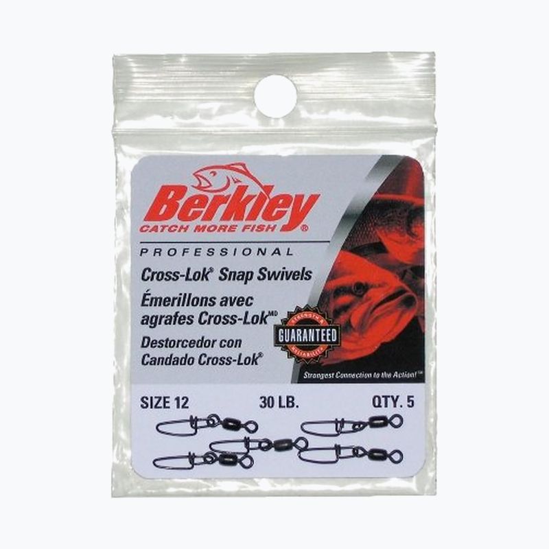 Спининг вирбел Berkley Mc Mahon Cross-Lok Snap/Swivels размер 5