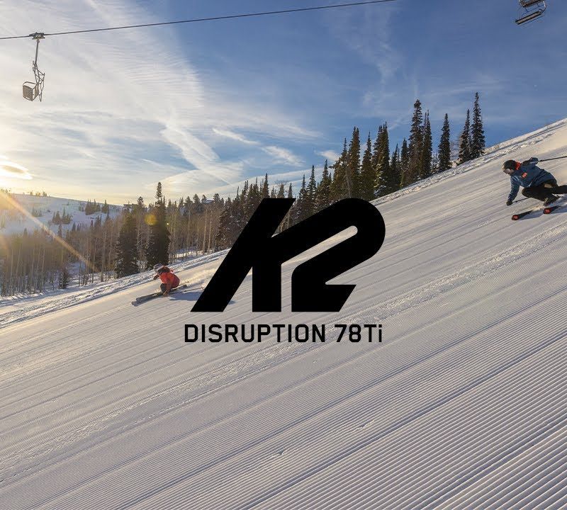 Ски за спускане K2 Disruption 78Ti + леки връзки MXC 12 TCx 20