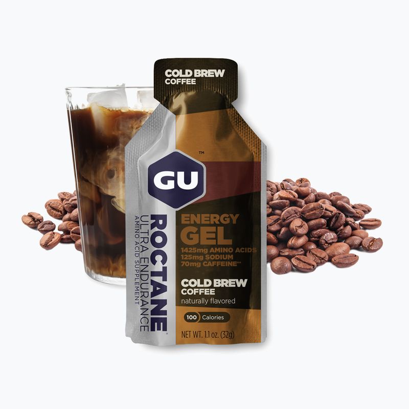 Енергийно желе GU Roctane Energy Gel 32 g cold brew coffee 2