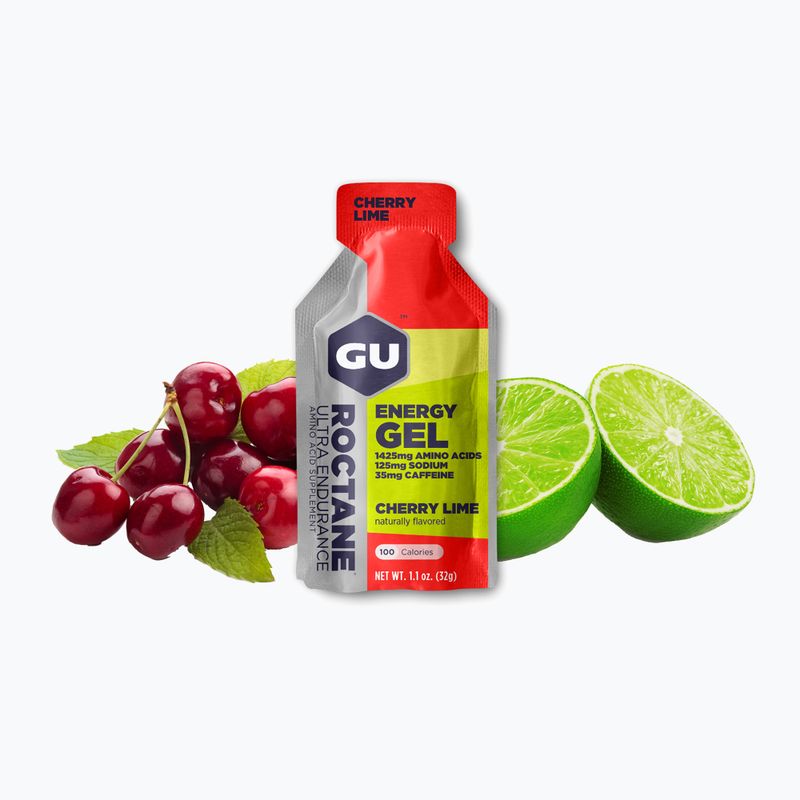 Енергийно желе GU Roctane Energy Gel 32 g cherry/lime 2