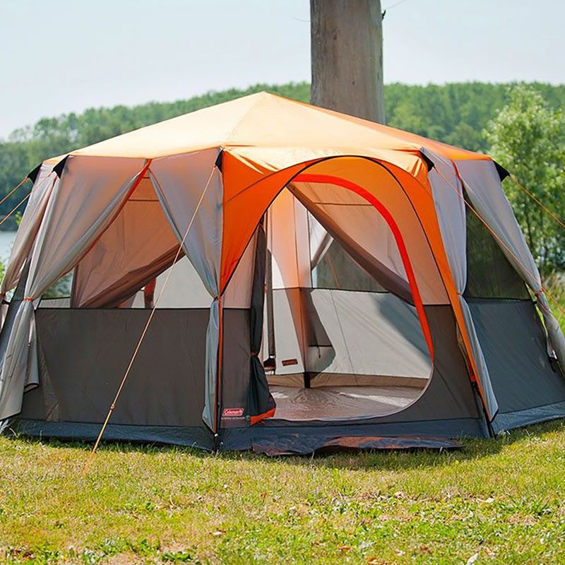 Палатка за къмпинг за 8 души Coleman Cortes Octagon 8 grey 2000019550 4